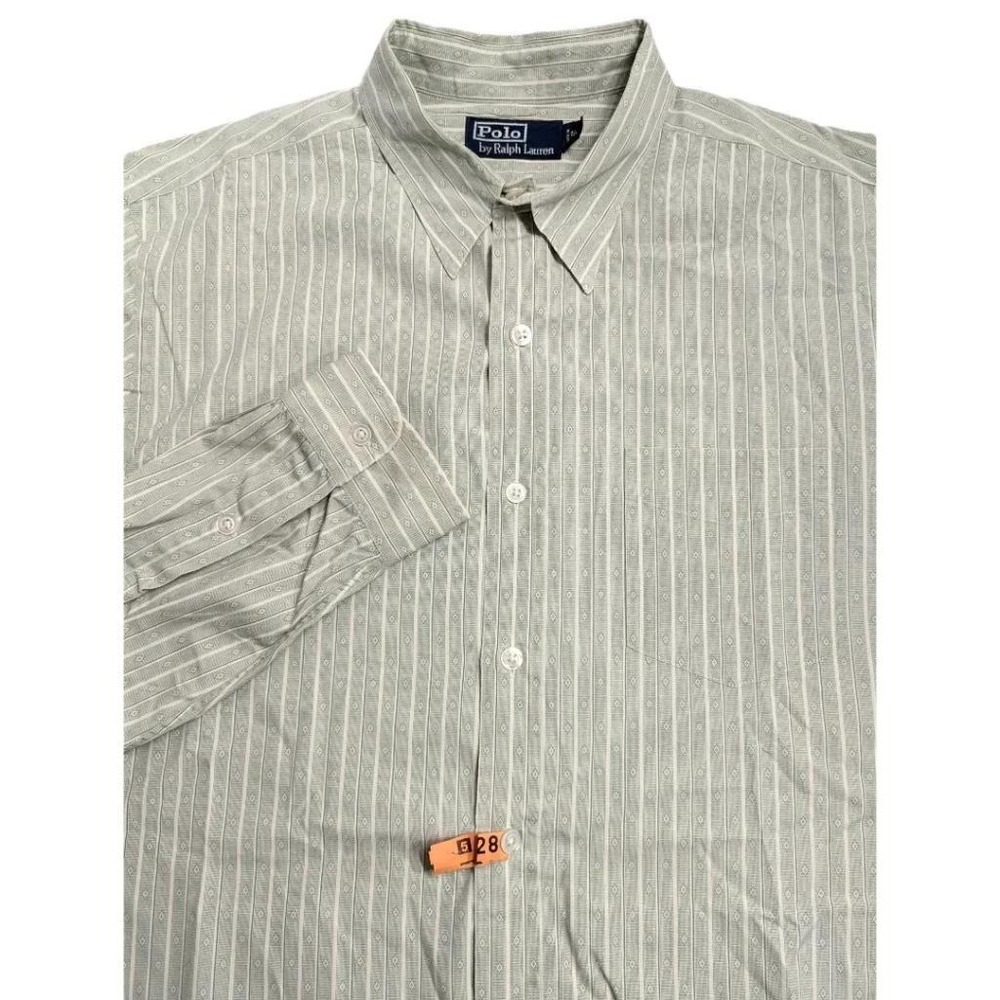 VTG Polo Ralph Lauren Western Striped Geometric Button Down Shirt L EUC